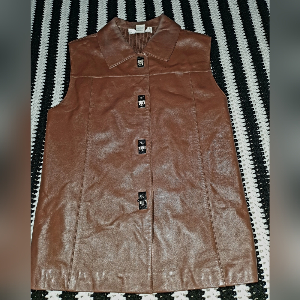 Lisa International Lambskin Vest